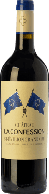 39,95 € Kostenloser Versand | Rotwein Château La Confession Alterung A.O.C. Saint-Émilion Grand Cru Bordeaux Frankreich Merlot, Cabernet Franc Flasche 75 cl