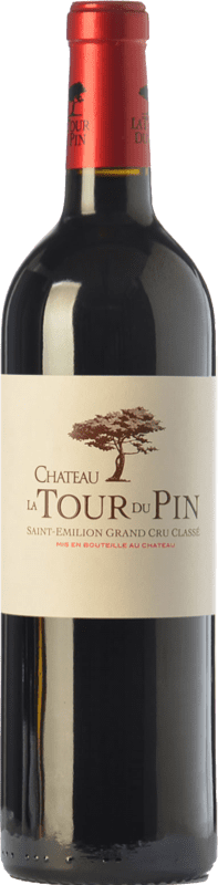 46,95 € 送料無料 | 赤ワイン Château La Tour du Pin A.O.C. Saint-Émilion Grand Cru ボルドー フランス Merlot, Cabernet Franc ボトル 75 cl