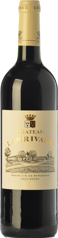 13,95 € Free Shipping | Red wine Château Larrivaux Aged A.O.C. Haut-Médoc Bordeaux France Merlot, Cabernet Sauvignon, Cabernet Franc, Petit Verdot Bottle 75 cl