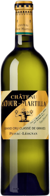 77,95 € Spedizione Gratuita | Vino Bianco Château Latour-Martillac Crianza — Invecchiato in Botte A.O.C. Pessac-Léognan bordò Francia Sémillon, Sauvignon Bottiglia 75 cl