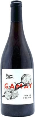 15,95 € Free Shipping | Red wine Pierre Cotton Beaujolais France Gamay Bottle 75 cl