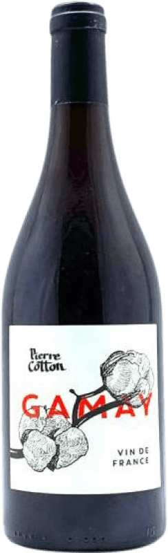 15,95 € Envío gratis | Vino tinto Pierre Cotton Beaujolais Francia Gamay Botella 75 cl