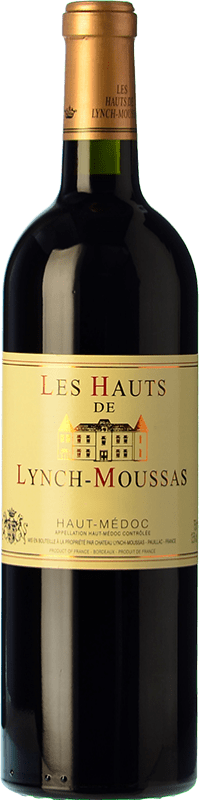 19,95 € Free Shipping | Red wine Château Lynch Moussas Les Hauts Aged A.O.C. Haut-Médoc Bordeaux France Merlot, Cabernet Sauvignon Bottle 75 cl