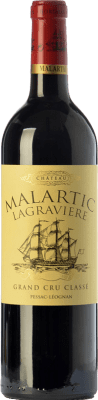 86,95 € Free Shipping | Red Wine Château Malartic-Lagravière Crianza — Aged A.O.C. Pessac-Léognan Bordeaux France Merlot, Cabernet Sauvignon, Cabernet Franc, Petit Verdot Bottle 75 cl