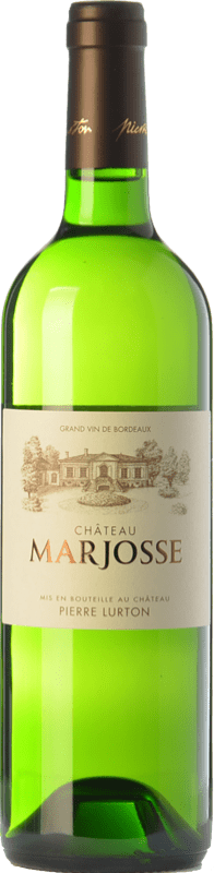 11,95 € 免费送货 | 白酒 Château Marjosse Blanc Bordeaux 岁 A.O.C. Entre-deux-Mers 波尔多 法国 Sauvignon White, Sémillon, Muscadelle, Sauvignon Grey 瓶子 75 cl