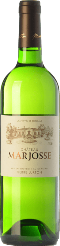 12,95 € Free Shipping | White Wine Château Marjosse Crianza — Aged A.O.C. Bordeaux Bordeaux France Sémillon, Muscadelle, Sauvignon Gris, Sauvignon Bottle 75 cl