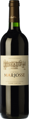 13,95 € Envío gratis | Vino tinto Château Marjosse Crianza A.O.C. Bordeaux Burdeos Francia Merlot, Cabernet Sauvignon, Cabernet Franc, Malbec Botella 75 cl