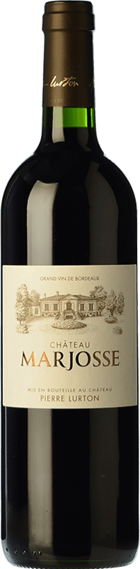 13,95 € 免费送货 | 红酒 Château Marjosse 岁 A.O.C. Bordeaux 波尔多 法国 Merlot, Cabernet Sauvignon, Cabernet Franc, Malbec 瓶子 75 cl