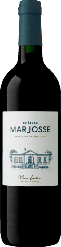 17,95 € 送料無料 | 赤ワイン Château Marjosse 高齢者 A.O.C. Bordeaux ボルドー フランス Merlot, Cabernet Sauvignon, Cabernet Franc, Malbec ボトル 75 cl