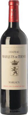 55,95 € Free Shipping | Red wine Château Marquis de Terme Aged A.O.C. Margaux Bordeaux France Merlot, Cabernet Sauvignon, Petit Verdot Bottle 75 cl