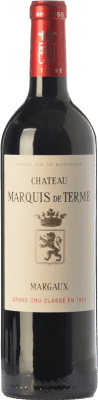 57,95 € Envio grátis | Vinho tinto Château Marquis de Terme Crianza A.O.C. Margaux Bordeaux França Merlot, Cabernet Sauvignon, Petit Verdot Garrafa 75 cl