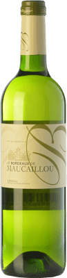 13,95 € Envío gratis | Vino Blanco Château Maucaillou A.O.C. Bordeaux Burdeos Francia Sauvignon 75 cl