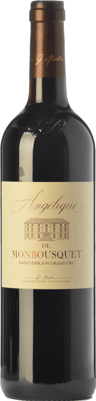 24,95 € Envoi gratuit | Vin Rouge Château Monbousquet Angélique Grand Cru Crianza A.O.C. Saint-Émilion Bordeaux France Merlot, Cabernet Sauvignon, Cabernet Franc 75 cl