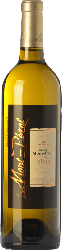 14,95 € 送料無料 | 白ワイン Château Mont-Pérat Crianza — クリアンサ A.O.C. Bordeaux ボルドー フランス Sémillon — セミヨン, Muscadelle — ミュスカデル, Sauvignon — ソーヴィニヨン 75 cl