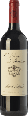 53,95 € Free Shipping | Red wine Château Montrose La Dame Aged A.O.C. Saint-Estèphe Bordeaux France Merlot, Cabernet Sauvignon Bottle 75 cl