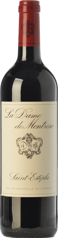 45,95 € 免费送货 | 红酒 Château Montrose La Dame 岁 A.O.C. Saint-Estèphe 波尔多 法国 Merlot, Cabernet Sauvignon 瓶子 75 cl