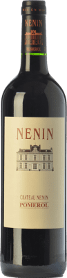 92,95 € Envio grátis | Vinho tinto Château Nénin Crianza A.O.C. Pomerol Bordeaux França Merlot, Cabernet Franc Garrafa 75 cl