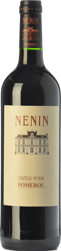 92,95 € 免费送货 | 红酒 Château Nénin 岁 A.O.C. Pomerol 波尔多 法国 Merlot, Cabernet Franc 瓶子 75 cl