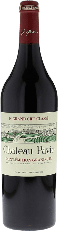 564,95 € Spedizione Gratuita | Vino rosso Château Pavie Riserva A.O.C. Saint-Émilion Grand Cru bordò Francia Merlot, Cabernet Sauvignon, Cabernet Franc Bottiglia 75 cl