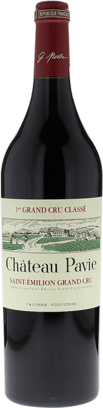 479,95 € Envío gratis | Vino tinto Château Pavie Reserva A.O.C. Saint-Émilion Grand Cru Burdeos Francia Merlot, Cabernet Sauvignon, Cabernet Franc Botella 75 cl