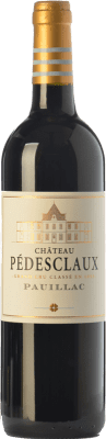 88,95 € 免费送货 | 红酒 Château Pédesclaux 岁 A.O.C. Pauillac 波尔多 法国 Merlot, Cabernet Sauvignon, Cabernet Franc 瓶子 75 cl