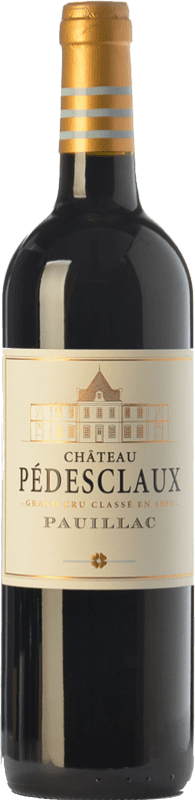 52,95 € Free Shipping | Red wine Château Pédesclaux Crianza A.O.C. Pauillac Bordeaux France Merlot, Cabernet Sauvignon, Cabernet Franc Bottle 75 cl