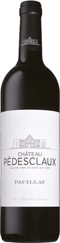 59,95 € Spedizione Gratuita | Vino Rosso Château Pédesclaux Crianza — Invecchiato in Botte A.O.C. Pauillac bordò Francia Merlot, Cabernet Sauvignon, Cabernet Franc Bottiglia 75 cl