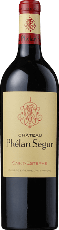 75,95 € Free Shipping | Red wine Château Phélan Ségur Aged A.O.C. Saint-Estèphe Bordeaux France Merlot, Cabernet Sauvignon Bottle 75 cl