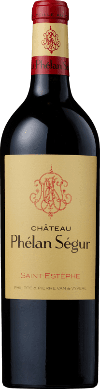 68,95 € Spedizione Gratuita | Vino Rosso Château Phélan Ségur Crianza — Invecchiato in Botte A.O.C. Saint-Estèphe bordò Francia Merlot, Cabernet Sauvignon 75 cl