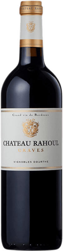 21,95 € 免费送货 | 红酒 Château Rahoul 岁 A.O.C. Graves 波尔多 法国 Merlot, Cabernet Sauvignon 瓶子 75 cl