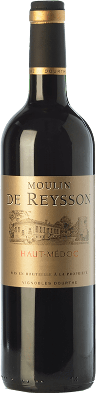 10,95 € Envio grátis | Vinho tinto Château Reysson Moulin Crianza A.O.C. Haut-Médoc Bordeaux França Merlot Garrafa 75 cl