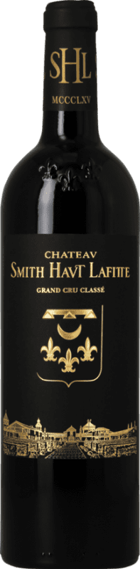 179,95 € Бесплатная доставка | Красное вино Château Smith Haut Lafitte Crianza — Крианса A.O.C. Pessac-Léognan Бордо Франция Merlot — Мерло, Cabernet Sauvignon — Каберне Совиньон, Cabernet Franc — Каберне Фран, Petit Verdot Бутылка 75 cl