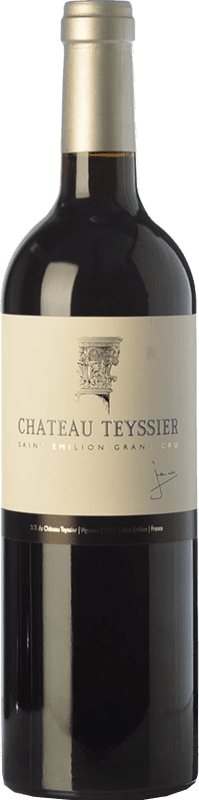 28,95 € Бесплатная доставка | Красное вино Château Teyssier старения A.O.C. Saint-Émilion Grand Cru Бордо Франция Merlot, Cabernet Franc бутылка 75 cl