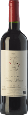 9,95 € 送料無料 | 赤ワイン Château Vieux Poirier 高齢者 A.O.C. Bordeaux ボルドー フランス Merlot, Malbec ボトル 75 cl