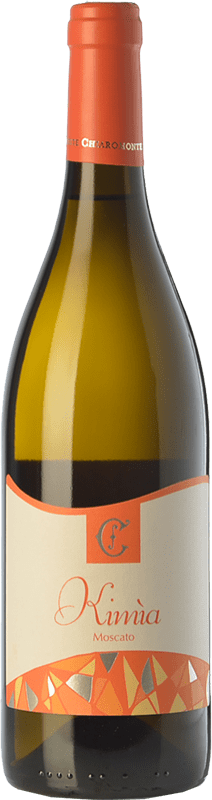 17,95 € 免费送货 | 白酒 Chiaromonte Moscato Kimìa I.G.T. Puglia 普利亚大区 意大利 Muscat White 瓶子 75 cl