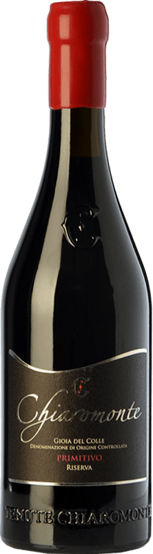 108,95 € Spedizione Gratuita | Vino rosso Chiaromonte Riserva D.O.C. Gioia del Colle Puglia Italia Primitivo Bottiglia 75 cl