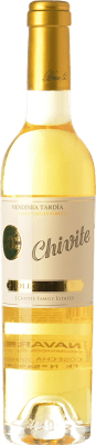 33,95 € Бесплатная доставка | Белое вино Chivite Colección 125 Vendimia Tardía старения D.O. Navarra Наварра Испания Muscatel Small Grain Половина бутылки 37 cl