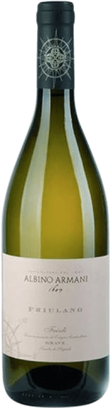 10,95 € 免费送货 | 白酒 Albino Armani D.O.C. Friuli Grave 弗留利 - 威尼斯朱利亚 意大利 Friulano 瓶子 75 cl