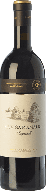 55,95 € 免费送货 | 红酒 Cillar de Silos La Viña de Amalio 岁 D.O. Ribera del Duero 卡斯蒂利亚莱昂 西班牙 Tempranillo 瓶子 75 cl