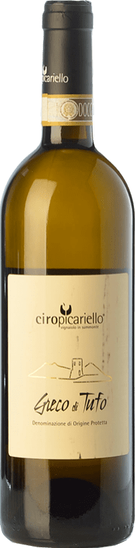 18,95 € Kostenloser Versand | Weißwein Ciro Picariello D.O.C.G. Greco di Tufo  Kampanien Italien Greco 75 cl