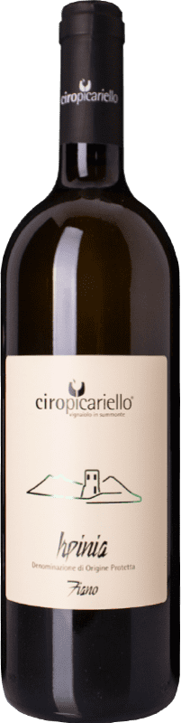 17,95 € Envío gratis | Vino blanco Ciro Picariello D.O.C. Irpinia Campania Italia Fiano Botella 75 cl