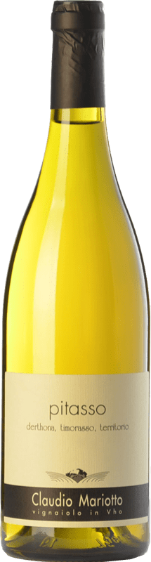 41,95 € Envio grátis | Vinho branco Mariotto Pitasso D.O.C. Colli Tortonesi Piemonte Itália Timorasso Garrafa 75 cl