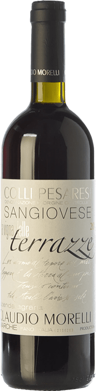 14,95 € 免费送货 | 红酒 Claudio Morelli Vigna delle Terrazze D.O.C. Colli Pesaresi 马尔凯 意大利 Sangiovese 瓶子 75 cl