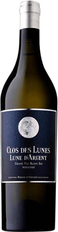 27,95 € Spedizione Gratuita | Vino bianco Clos des Lunes Lune d'Argent Crianza A.O.C. Bordeaux bordò Francia Sémillon, Sauvignon Bottiglia 75 cl