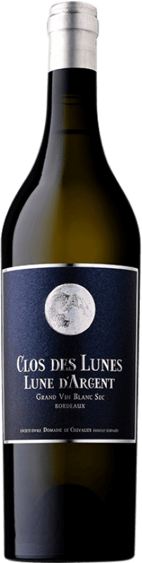 27,95 € Spedizione Gratuita | Vino Bianco Clos des Lunes Lune d'Argent Crianza — Invecchiato in Botte A.O.C. Bordeaux bordò Francia Sémillon, Sauvignon Bottiglia 75 cl