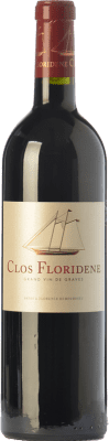 27,95 € Free Shipping | Red wine Clos Floridène Crianza A.O.C. Graves Bordeaux France Merlot, Cabernet Sauvignon, Cabernet Franc Bottle 75 cl