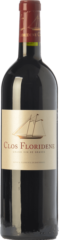 27,95 € Free Shipping | Red wine Clos Floridène Crianza A.O.C. Graves Bordeaux France Merlot, Cabernet Sauvignon, Cabernet Franc Bottle 75 cl