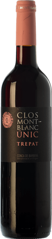 11,95 € Envoi gratuit | Vin Rouge Clos Montblanc Únic Crianza D.O. Conca de Barberà Catalogne Espagne Trepat 75 cl