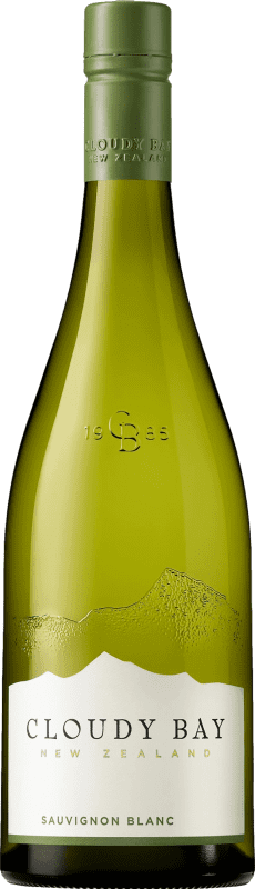 41,95 € Envío gratis | Vino Blanco Cloudy Bay I.G. Marlborough Marlborough Nueva Zelanda Sauvignon Botella 75 cl