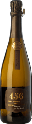 209,95 € Kostenloser Versand | Weißer Sekt Codorníu Ars Collecta 456 Brut Große Reserve D.O. Cava Katalonien Spanien Spätburgunder, Xarel·lo, Chardonnay Flasche 75 cl